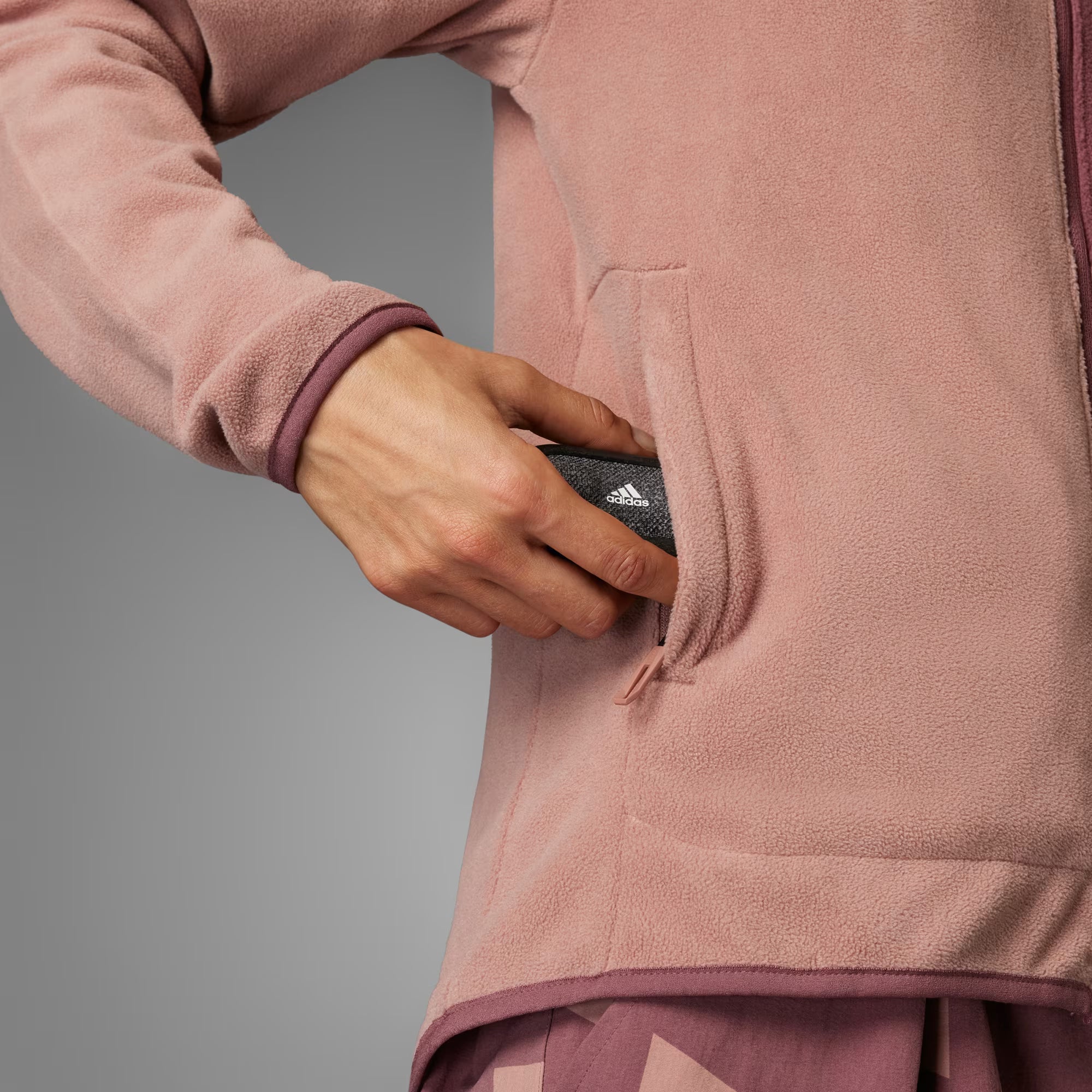 CHAQUETA TERREX MULTI CIERRE FRONTAL ALGODÓN PERCHADO